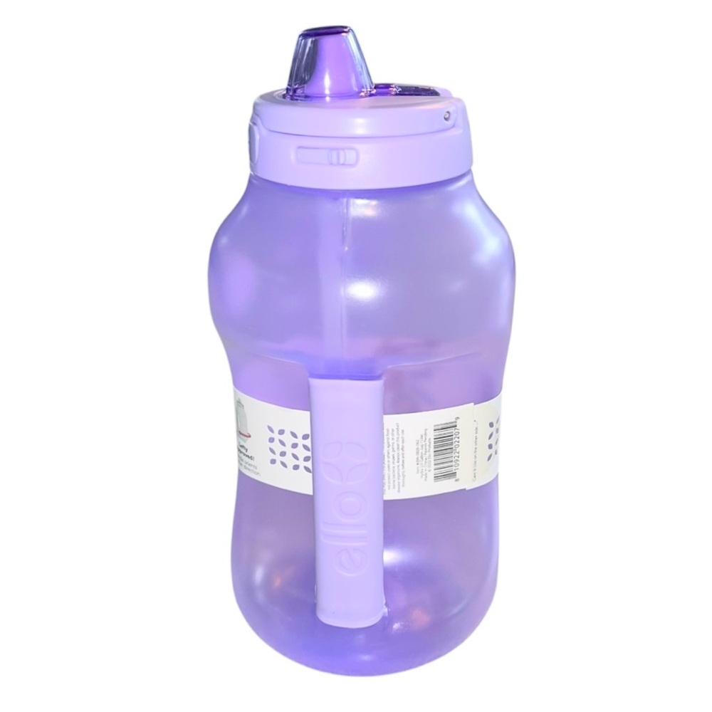 ELLO Hydrate by the Hour Leak-proof Straw Hydrate Translucent Lilac 64 oz. NEW - Picture 4 of 14